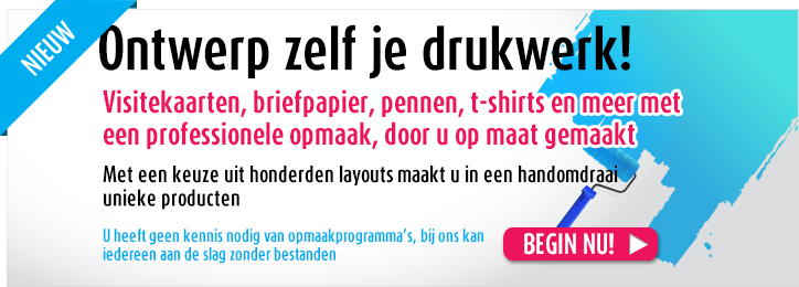 Zelf drukwerk ontwerpen